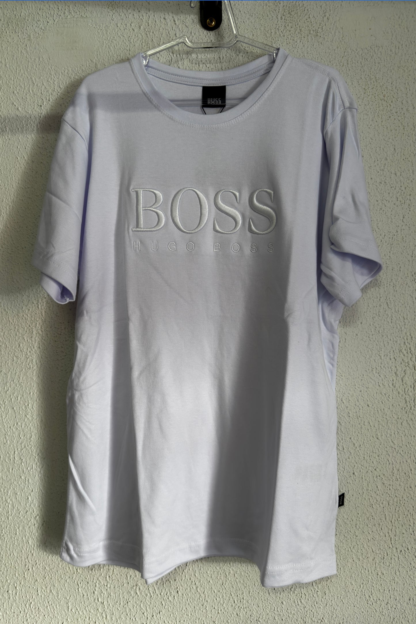 Camiseta Hugo Boss Logo Bordada