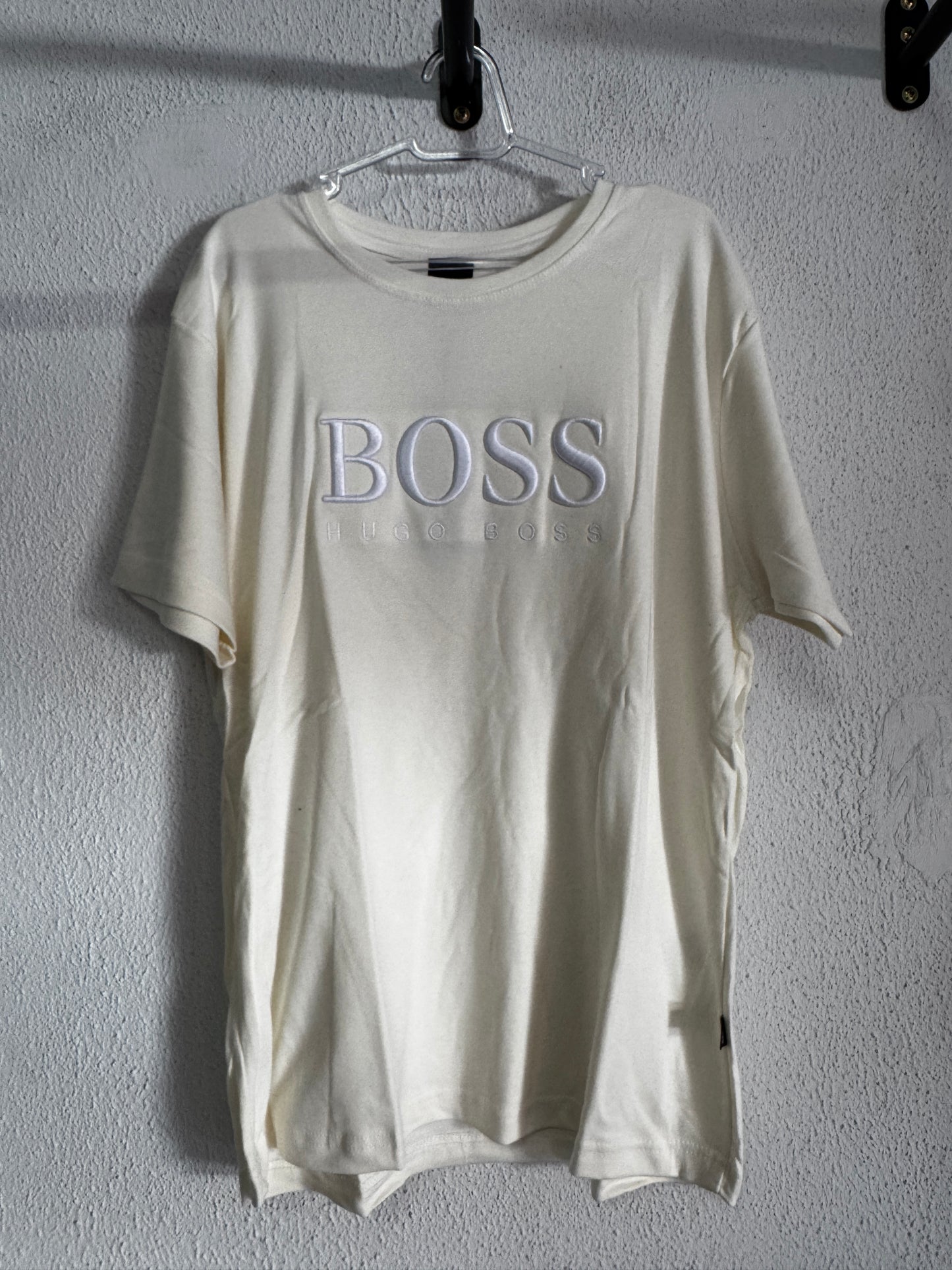 Camiseta Hugo Boss Logo Bordada