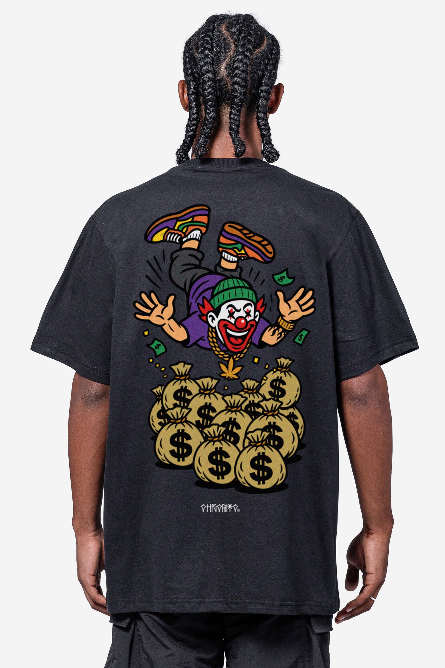 Camiseta Chronic Cash Craze Clown