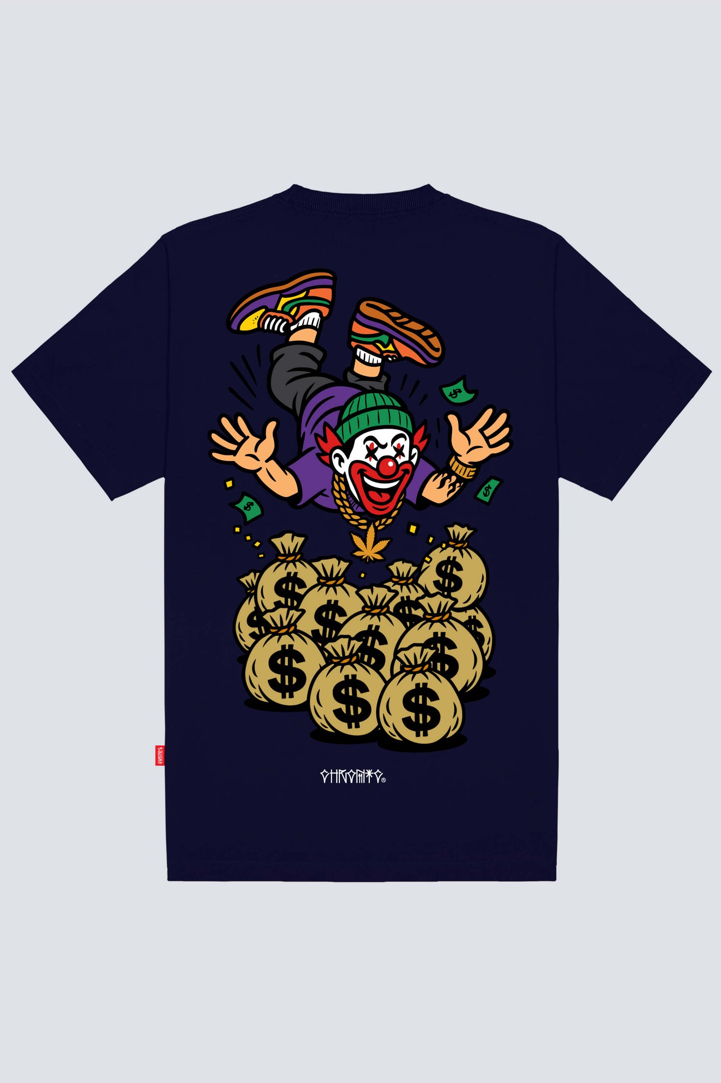 Camiseta Chronic Cash Craze Clown