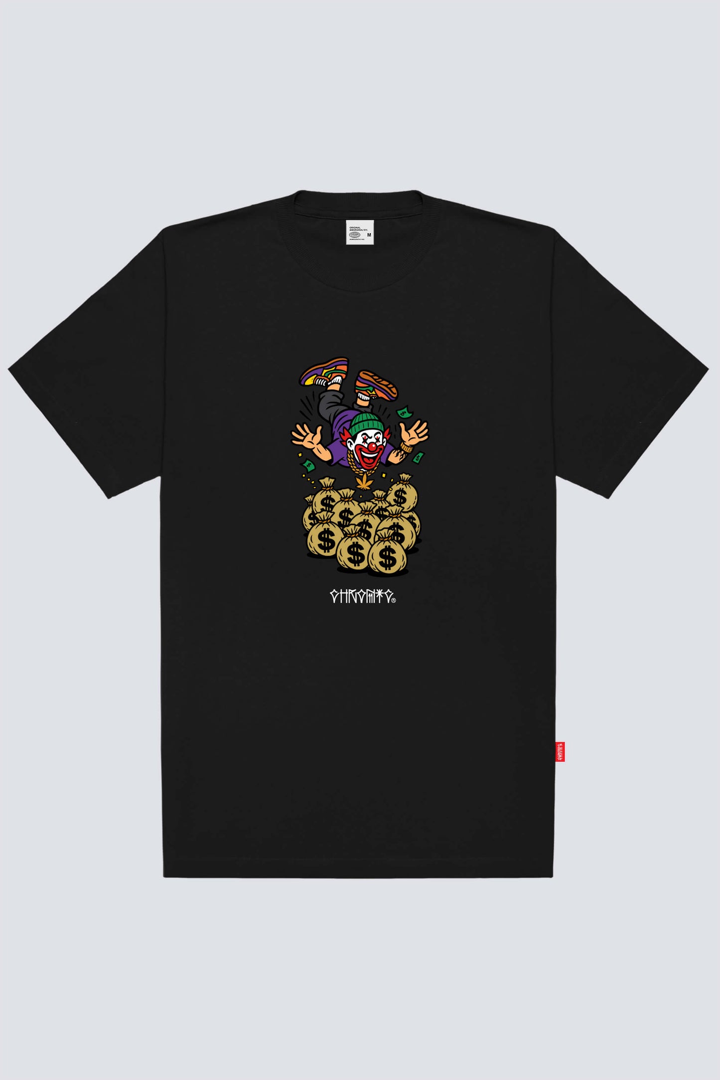 Camiseta Chronic Cash Craze Clown Minimalist