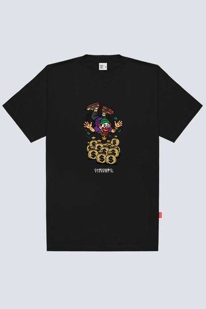 Camiseta Chronic Cash Craze Clown Minimalist