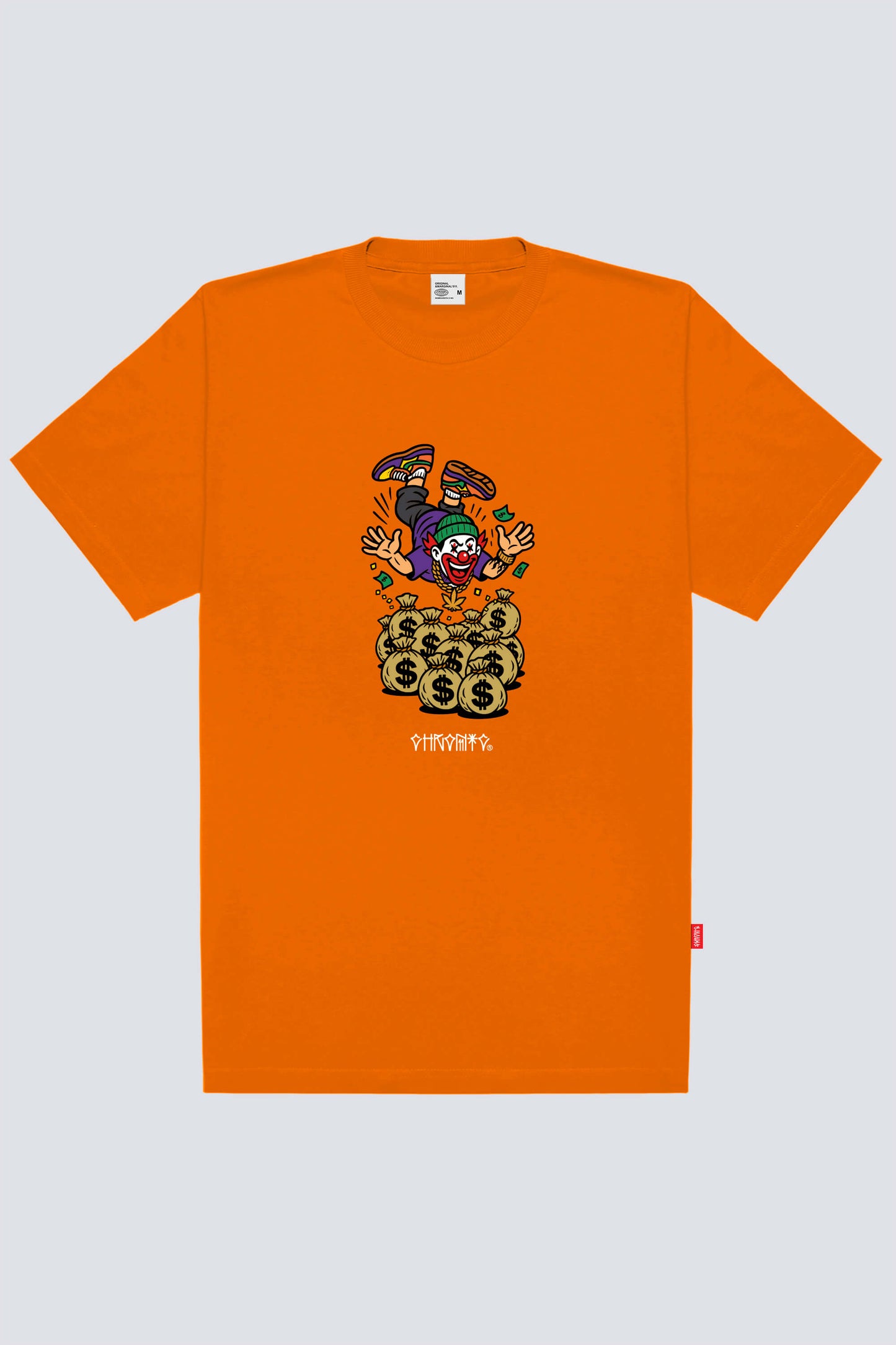 Camiseta Chronic Cash Craze Clown Minimalist