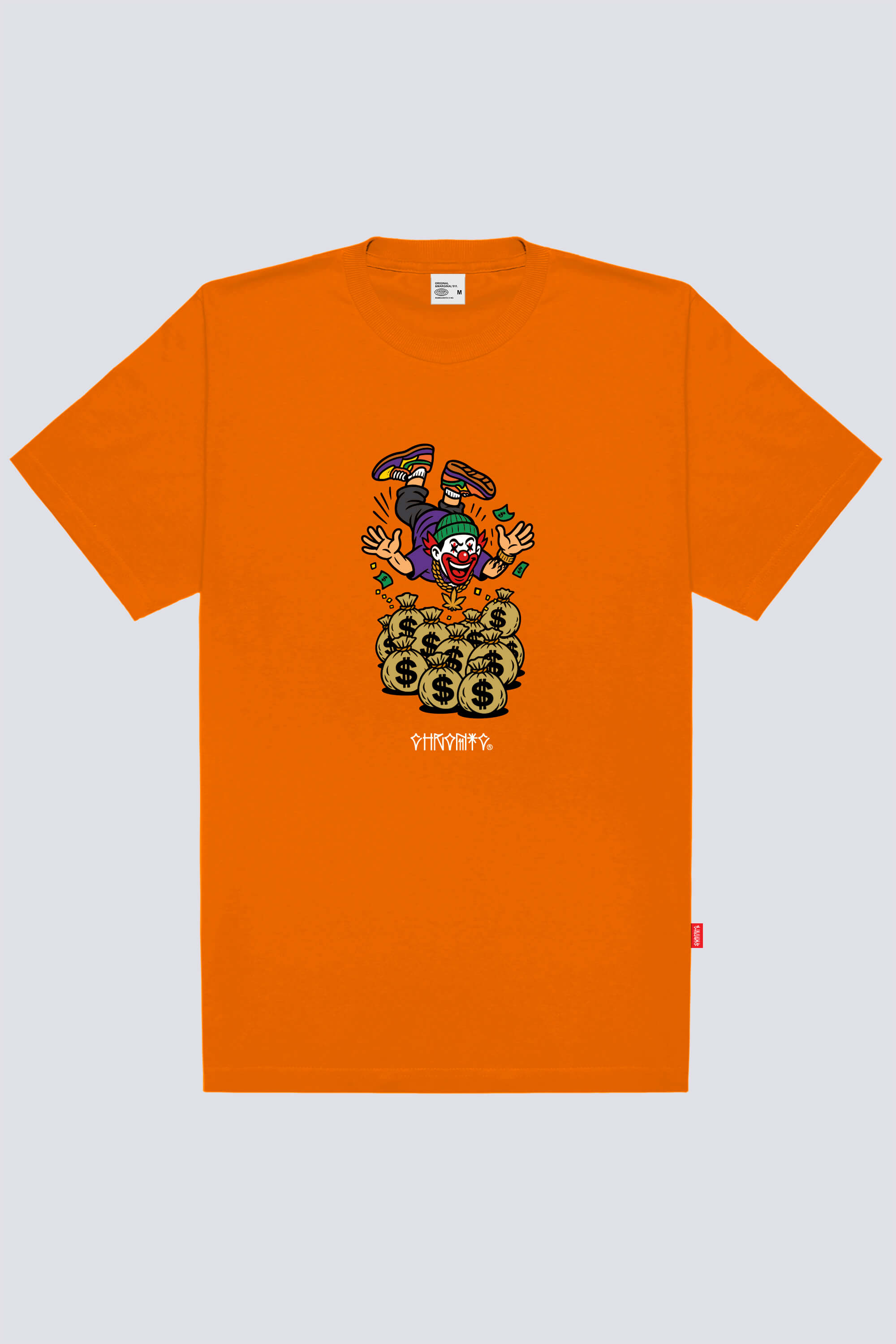 Camiseta Chronic Cash Craze Clown Minimalist