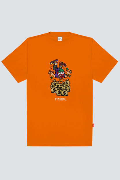 Camiseta Chronic Cash Craze Clown Minimalist