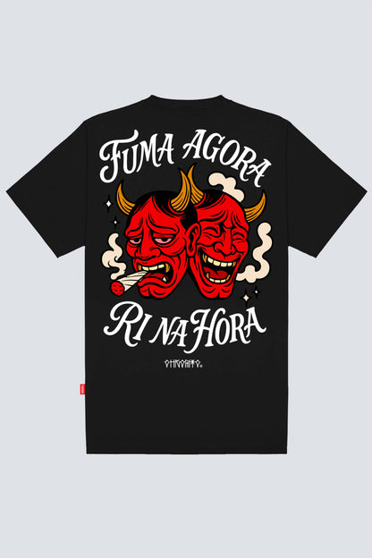 Camiseta Chronic Fuma Agora Ri Na Hora