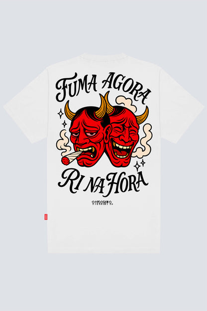 Camiseta Chronic Fuma Agora Ri Na Hora