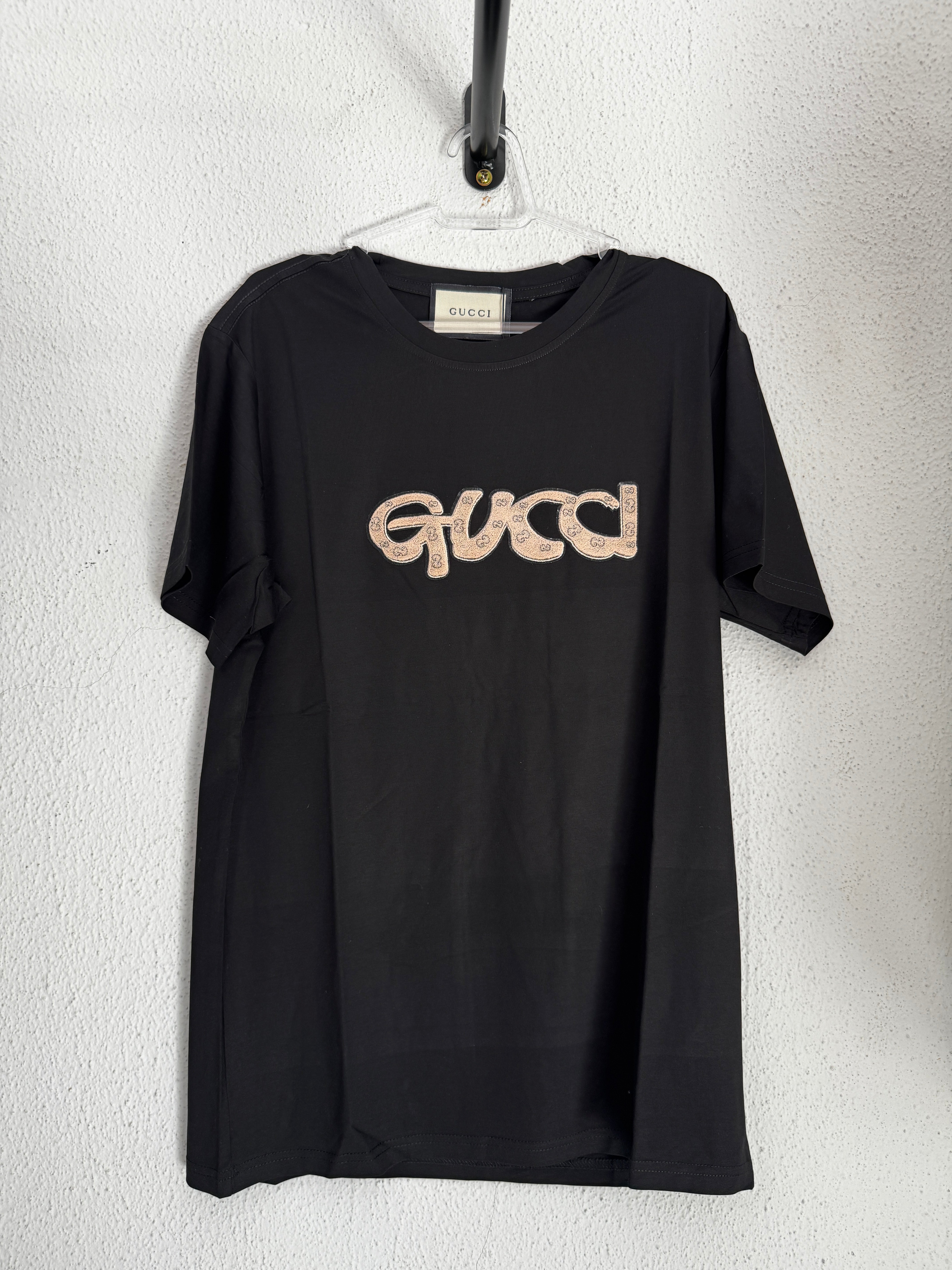 Camiseta Gucci Logo Veluda