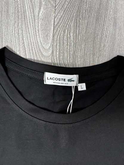 Camiseta Lacoste Preta Básica