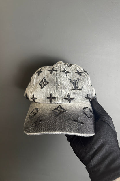 Boné LV Jeans Grife