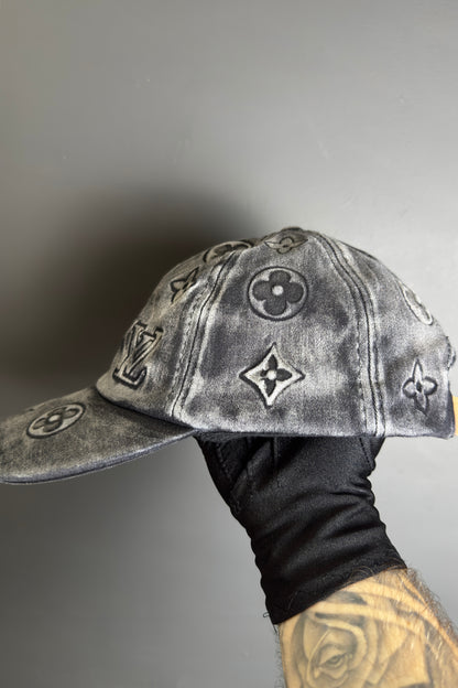 Boné LV Jeans Grife
