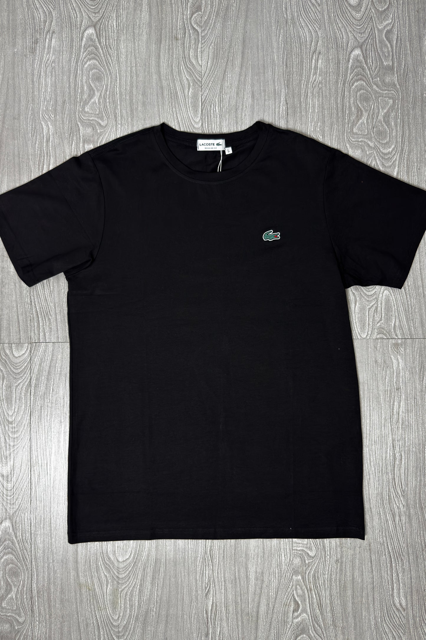 Camiseta Lacoste Preta Básica